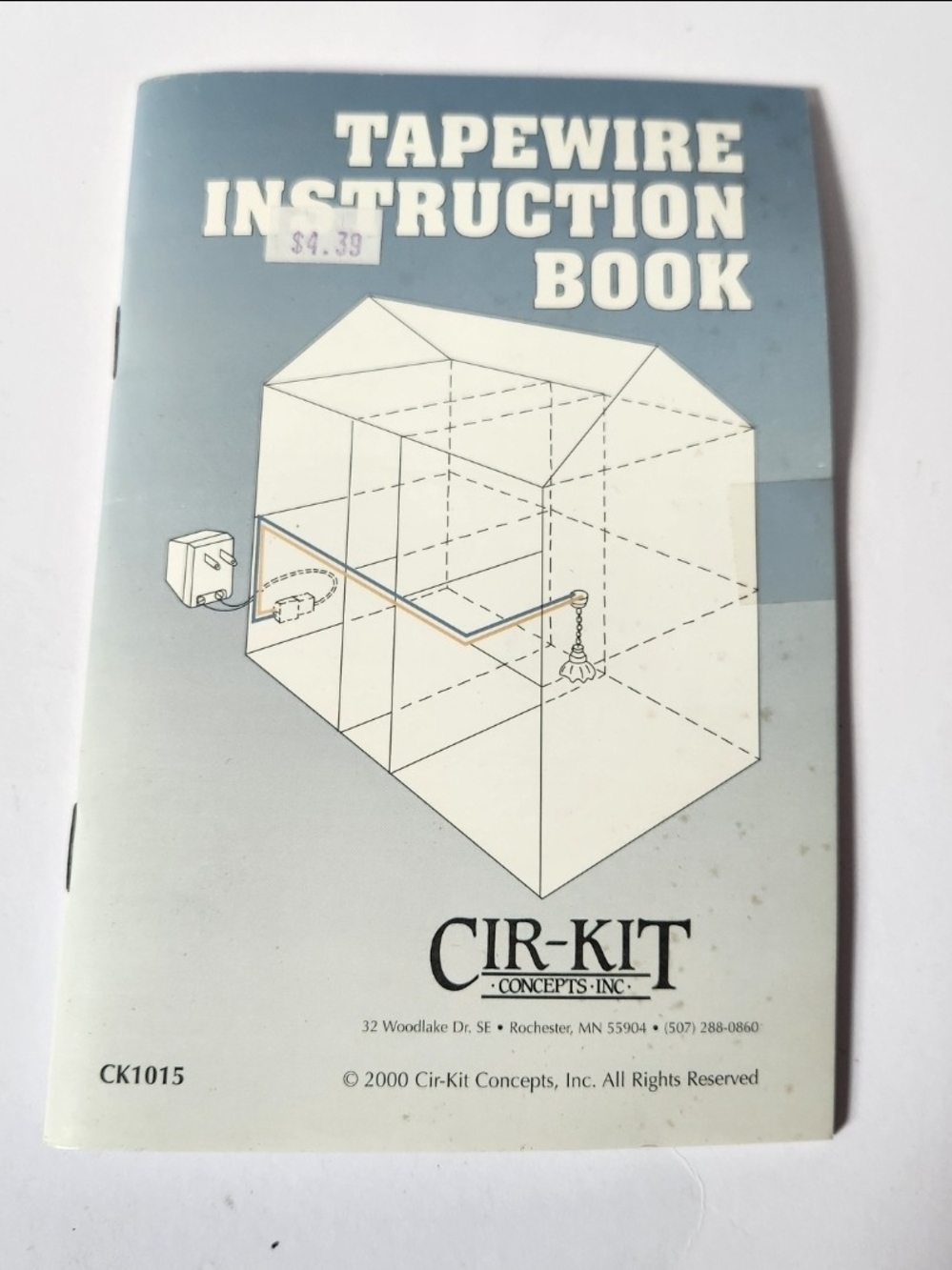 Cir-Kit Concepts TapeWire Instruction Book #CK1015 Dollhouse